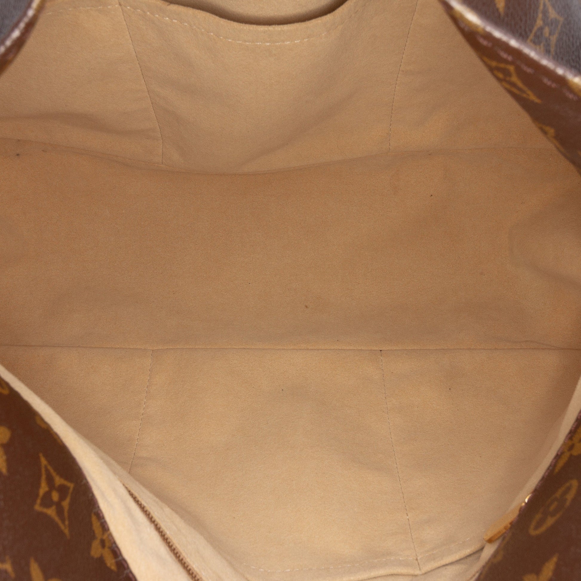 Second hand Louis Vuitton Artsy Canvas Hobo Shoulder Bag Brown - Tabita Bags