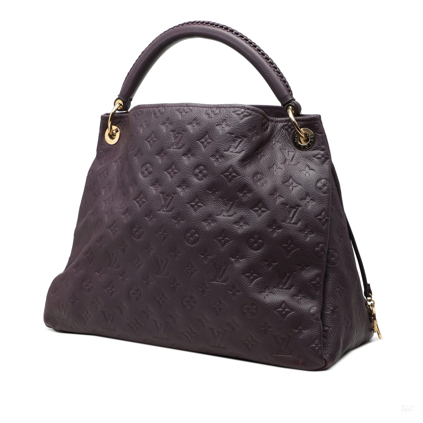 Second hand Louis Vuitton Artsy Leather Empreinte Hobo Shoulder Bag Red - Tabita Bags