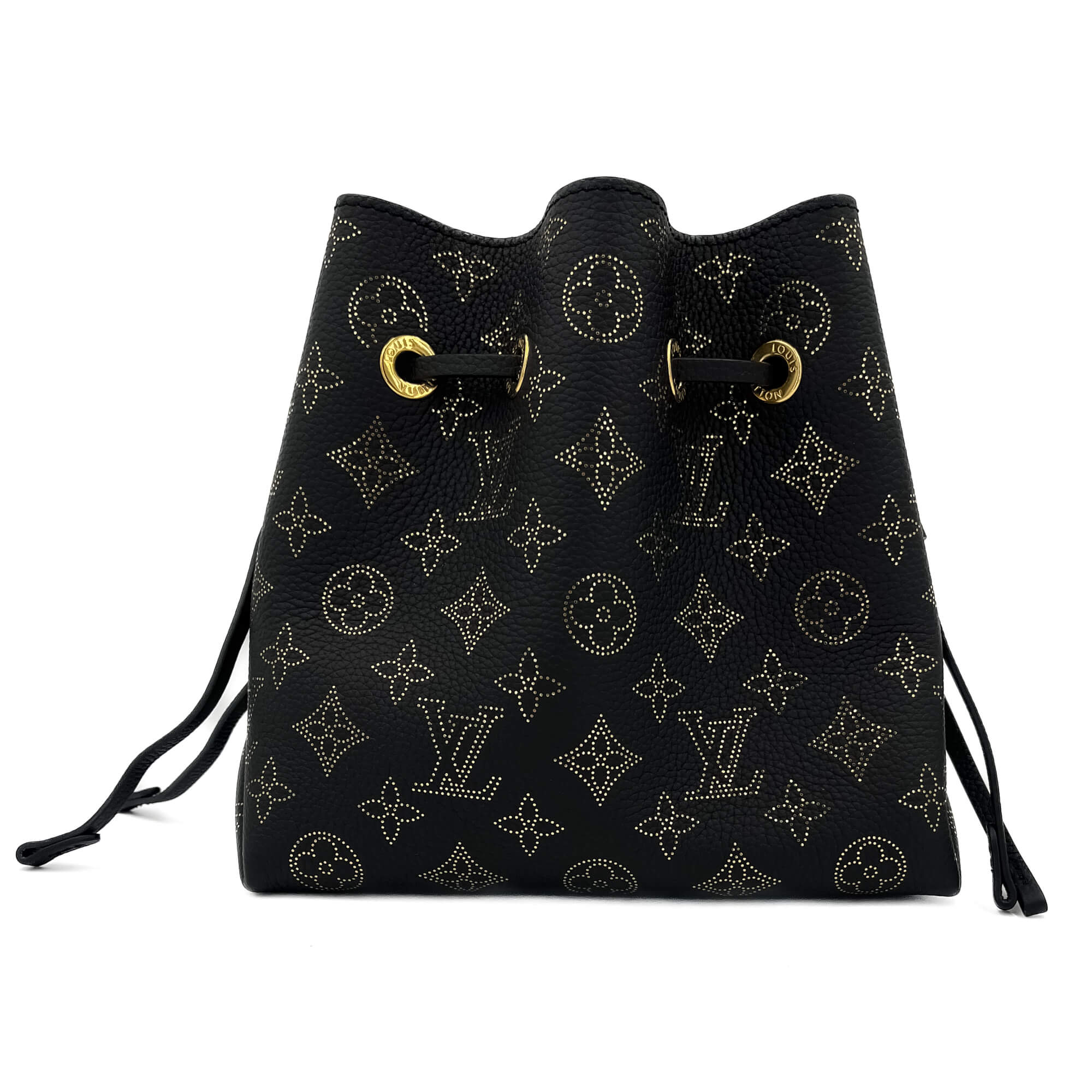 Lv bucket bag black online