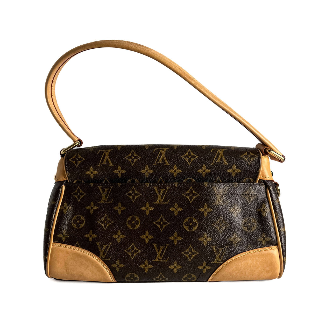 Second hand Louis Vuitton Beverly MM Canvas Flap Shoulder Bag Monogram - Tabita Bags