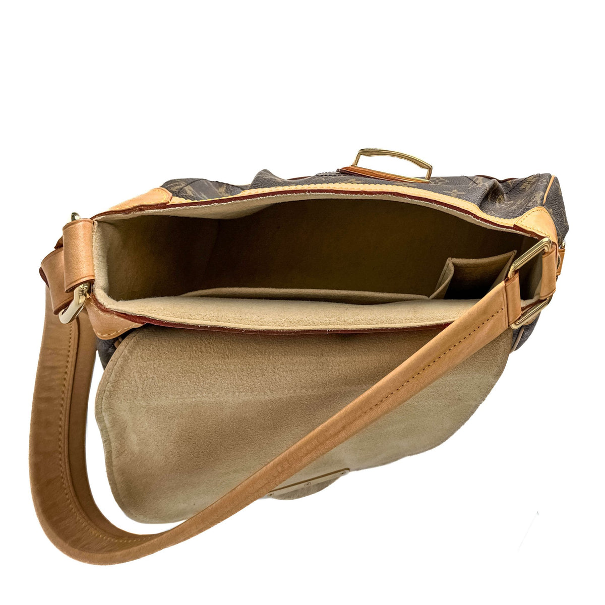 Second hand Louis Vuitton Beverly MM Canvas Flap Shoulder Bag Monogram - Tabita Bags