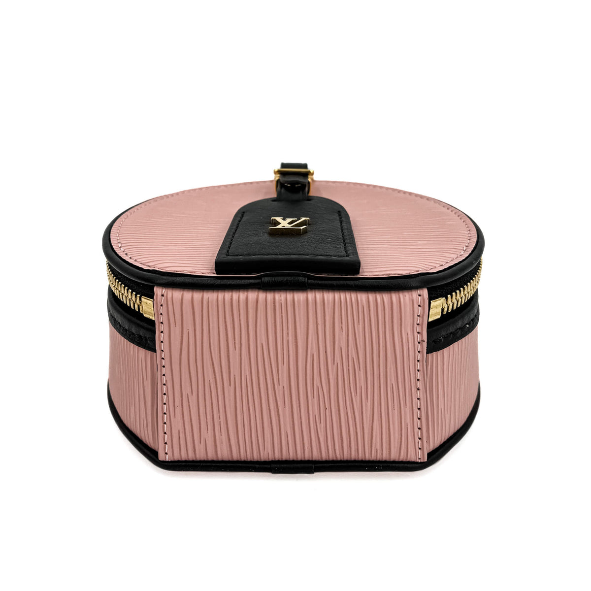 Second hand Louis Vuitton Boite Chapeau Epi Leather 2 - Ways Crossbody Pink & Black - Tabita Bags
