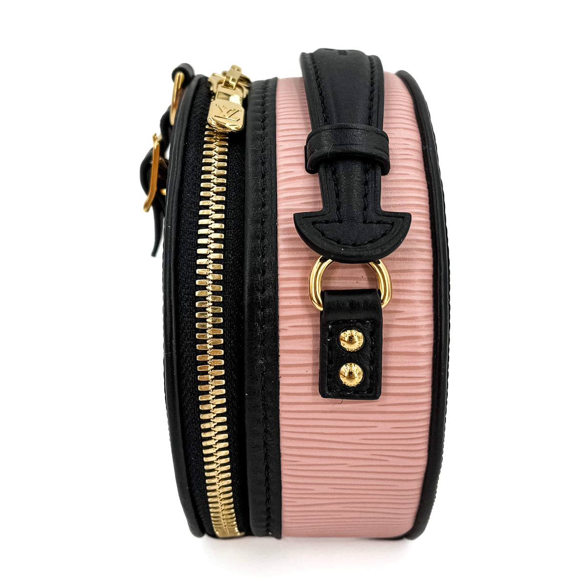 Second hand Louis Vuitton Boite Chapeau Epi Leather 2 - Ways Crossbody Pink & Black - Tabita Bags