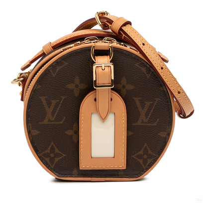 Second hand Louis Vuitton Boite Chapeau Mini Canvas Crossbody Monogram - Tabita Bags