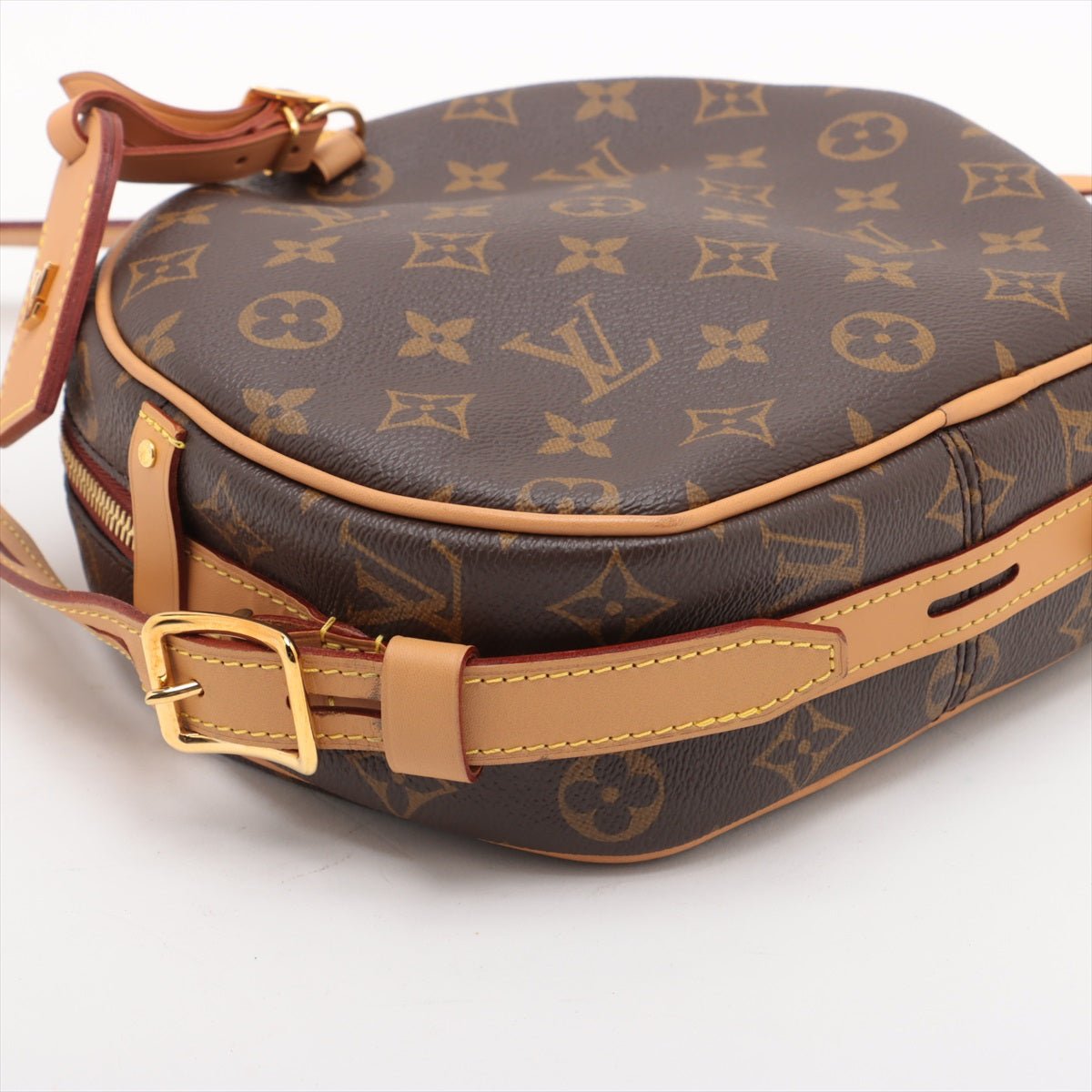 Second hand Louis Vuitton Boite Chapeau MM Canvas Crossbody Brown - Tabita Bags