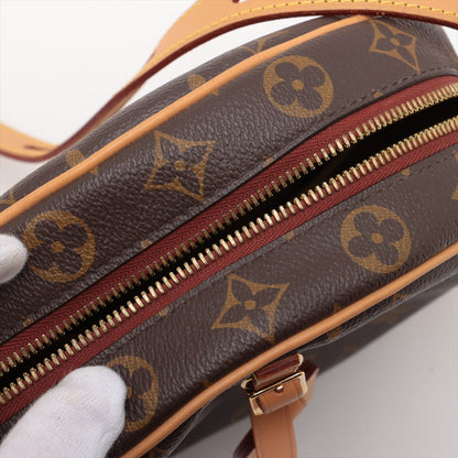 Second hand Louis Vuitton Boite Chapeau MM Canvas Crossbody Brown - Tabita Bags