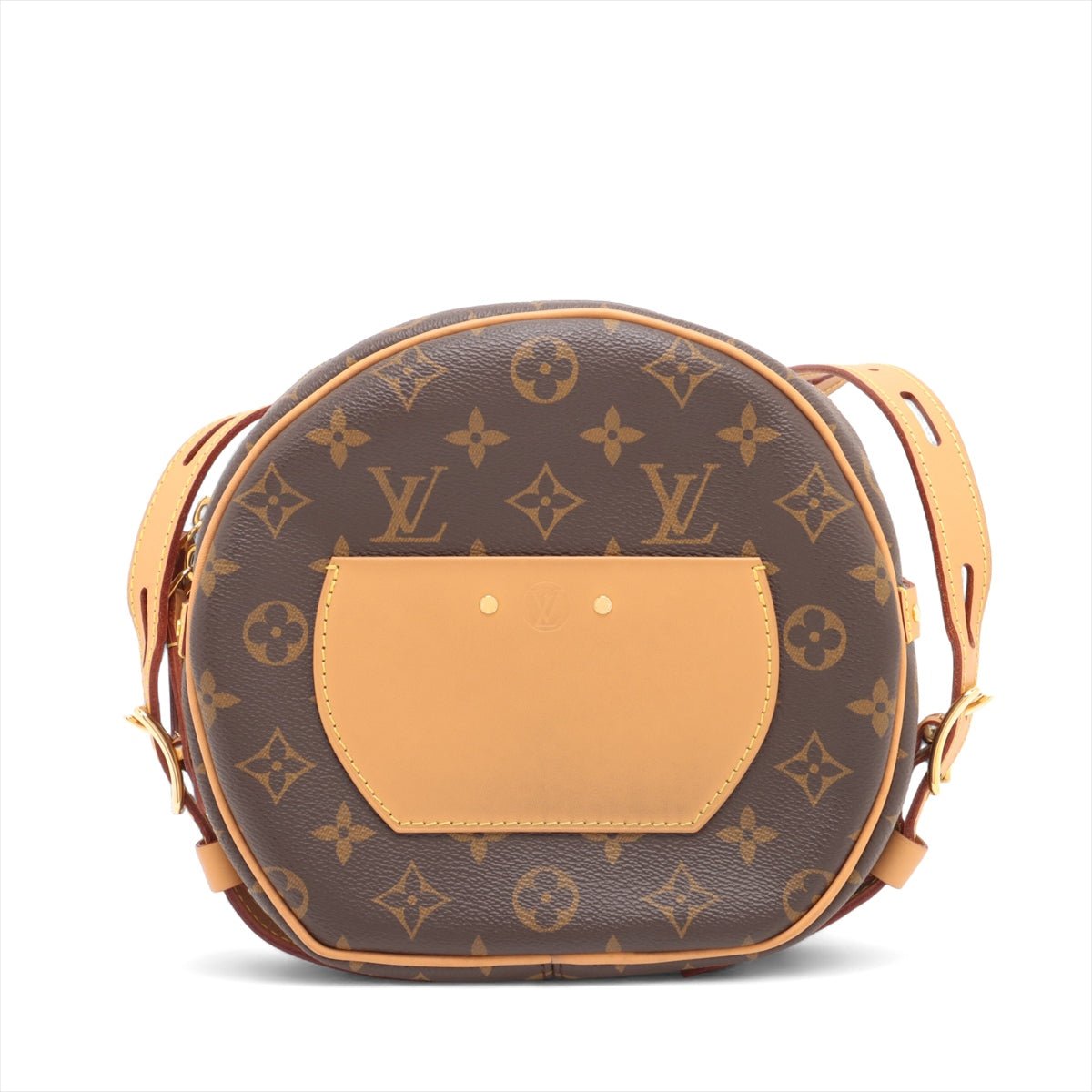 Second hand Louis Vuitton Boite Chapeau MM Canvas Crossbody Brown - Tabita Bags