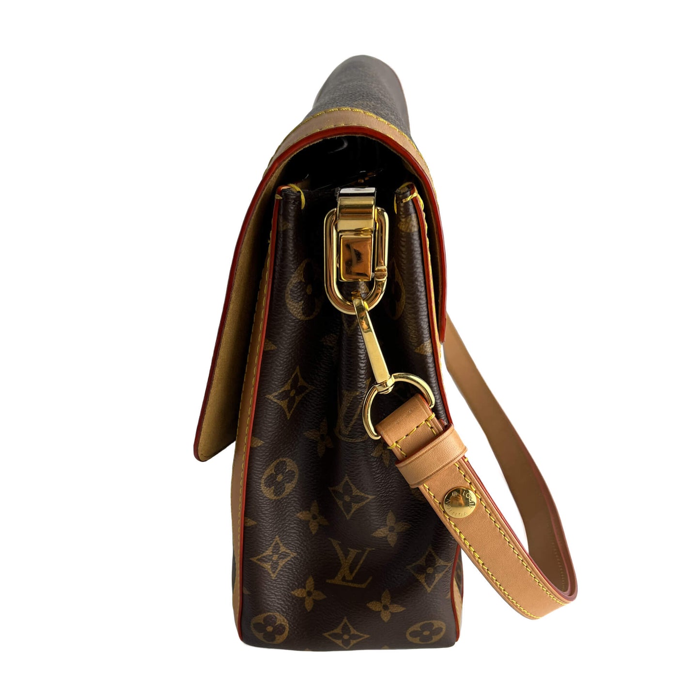 Second hand Louis Vuitton Boulogne Canvas Flap Shoulder Bag Monogram - Tabita Bags