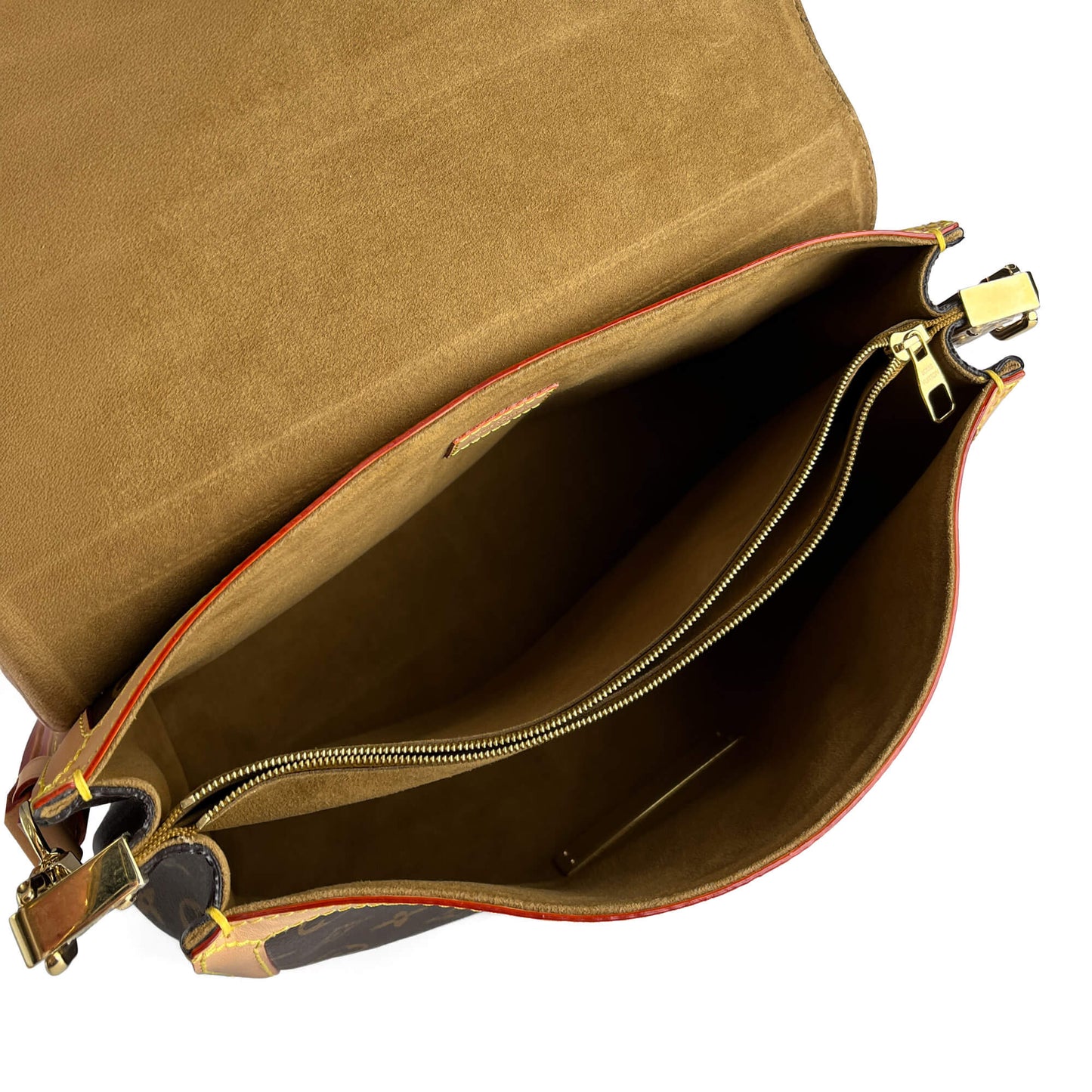 Second hand Louis Vuitton Boulogne Canvas Flap Shoulder Bag Monogram - Tabita Bags