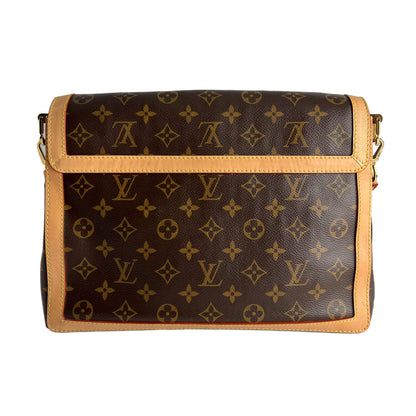 Second hand Louis Vuitton Boulogne Canvas Flap Shoulder Bag Monogram - Tabita Bags