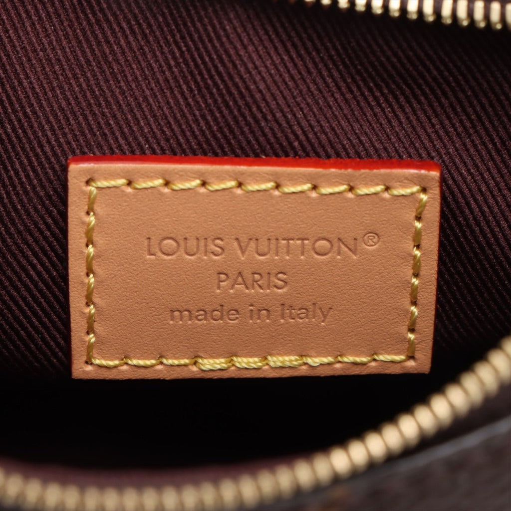 Second hand Louis Vuitton Boulogne Nano Canvas Pouch Handbag Monogram - Tabita Bags