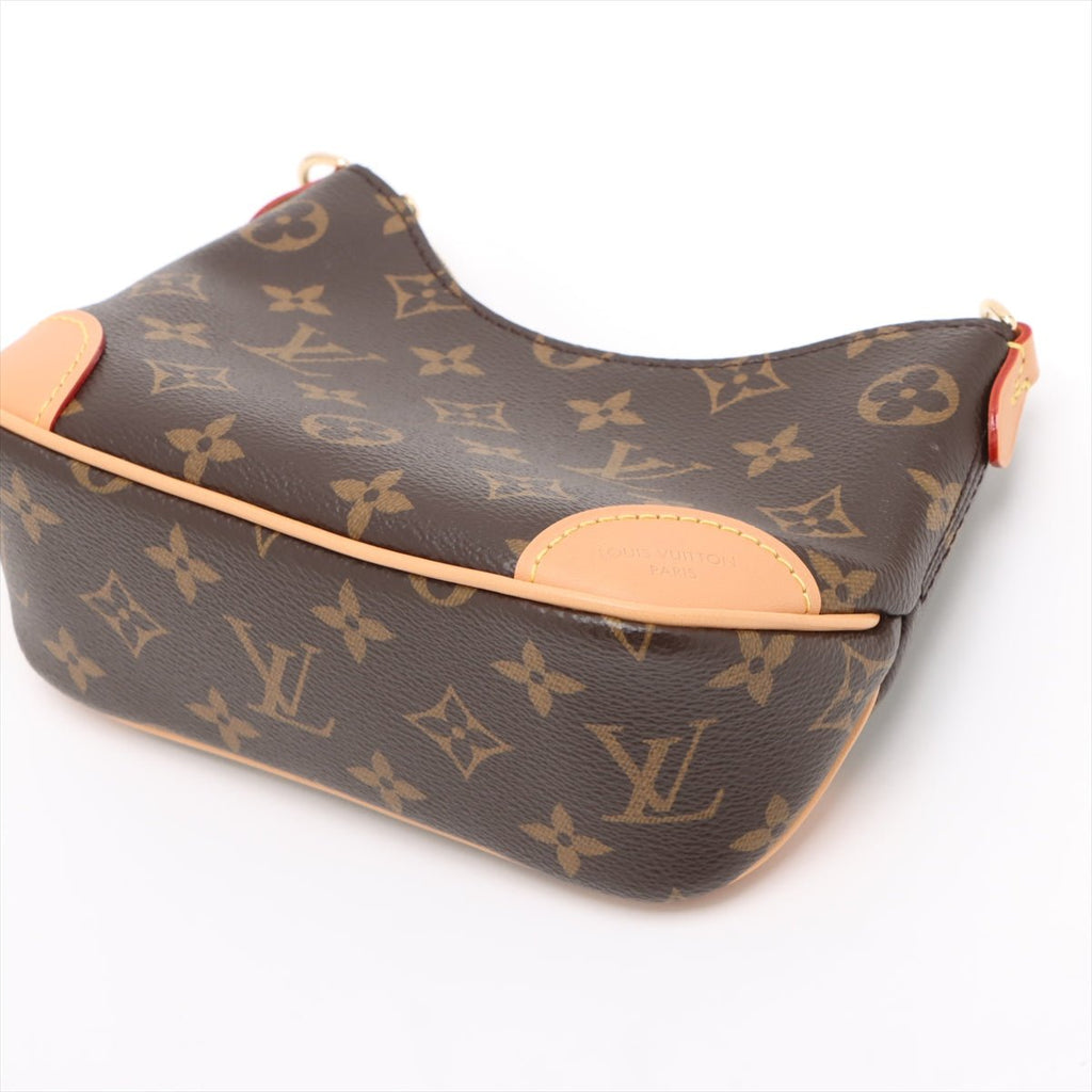 Second hand Louis Vuitton Boulogne Nano Canvas Pouch Handbag Monogram - Tabita Bags
