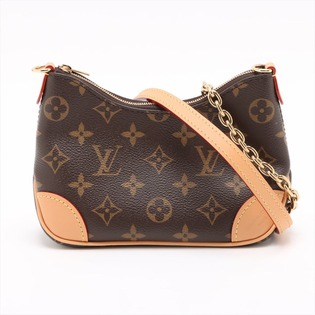 Second hand Louis Vuitton Boulogne Nano Canvas Pouch Handbag Monogram - Tabita Bags