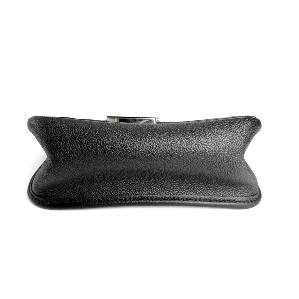 Second hand Louis Vuitton Buci Epi Leather Flap Crossbody Black - Tabita Bags