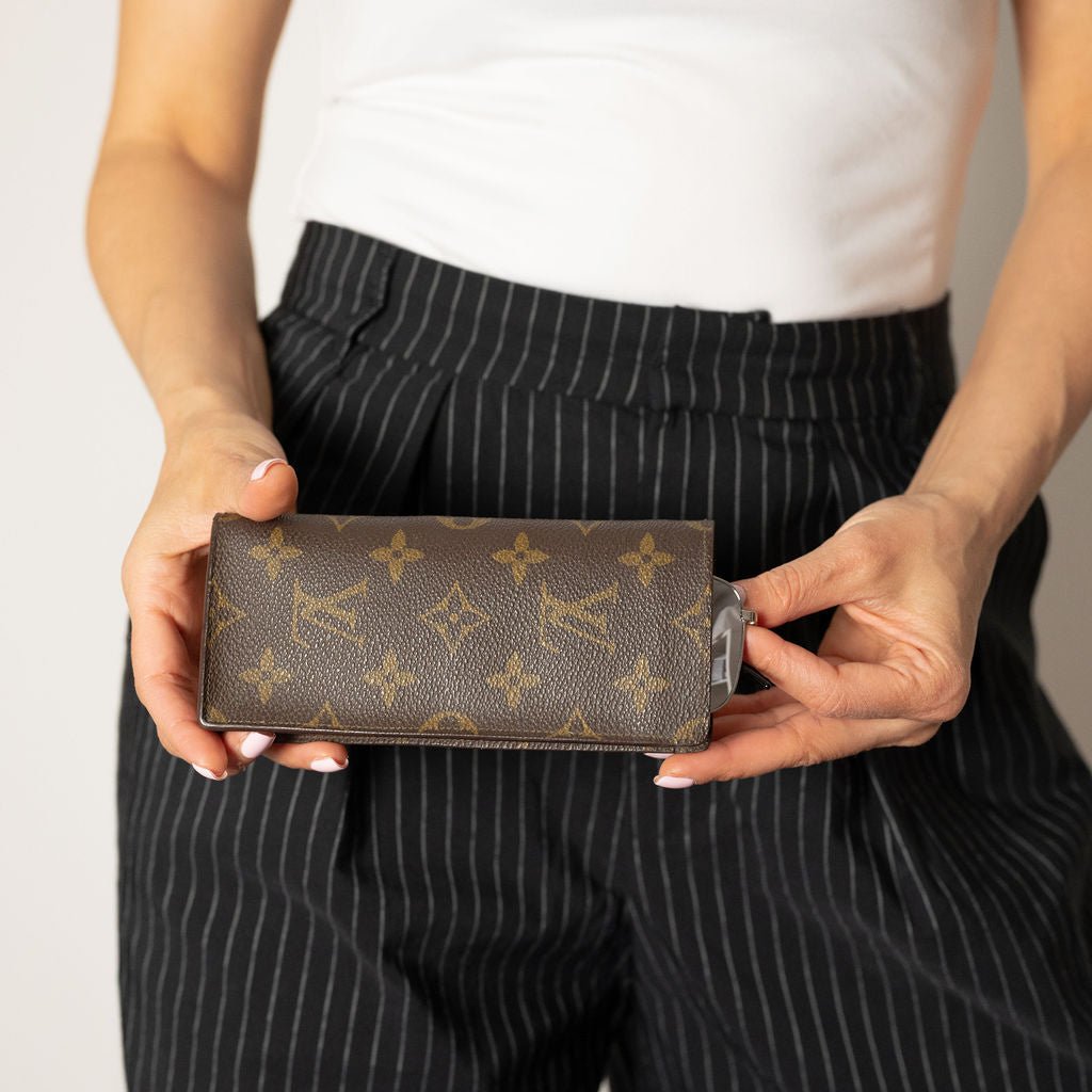 Second hand Louis Vuitton Canvas Eyewear Case Monogram - Tabita Bags
