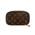 Second hand Louis Vuitton Canvas Jewelry Case Double Side Monogram - Tabita Bags