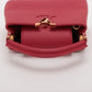 Second hand Louis Vuitton Capucines Mini Taurillon Leather 2 - Ways Handbag Red - Tabita Bags