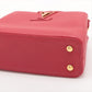 Second hand Louis Vuitton Capucines Mini Taurillon Leather 2 - Ways Handbag Red - Tabita Bags