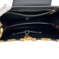 Second hand Louis Vuitton Capucines MM Crown Taurillon Leather 2 - Ways Bag Black - Tabita Bags