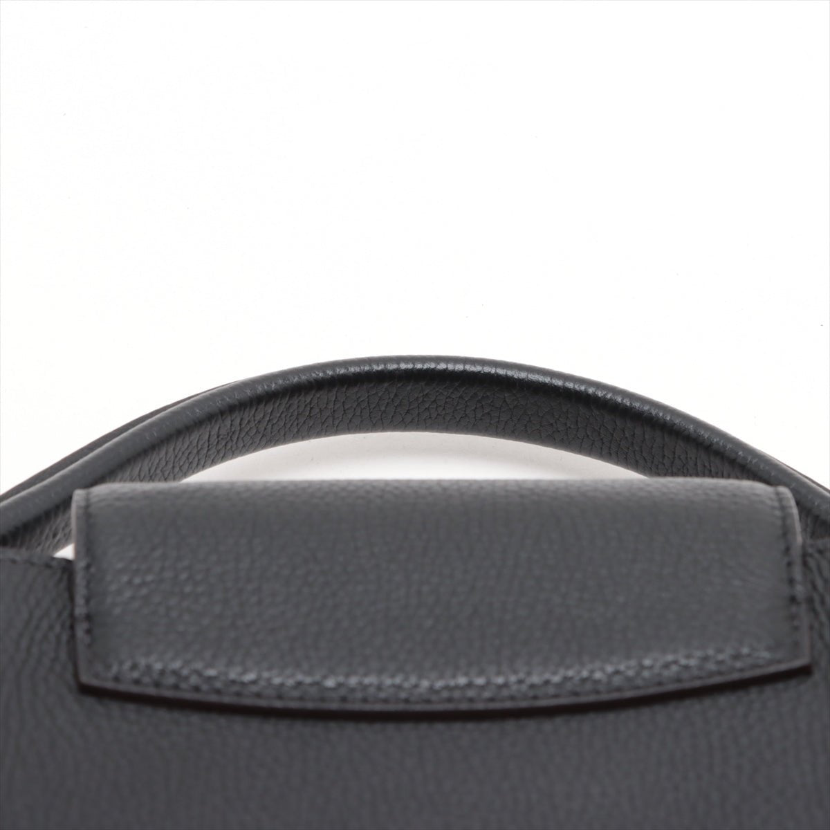 Second hand Louis Vuitton Capucines PM Taurillon Leather 2 - Ways Handbag Black - Tabita Bags