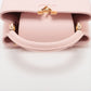 Second hand Louis Vuitton Capucines Taurillon Leather Bag No Strap Pink - Tabita Bags