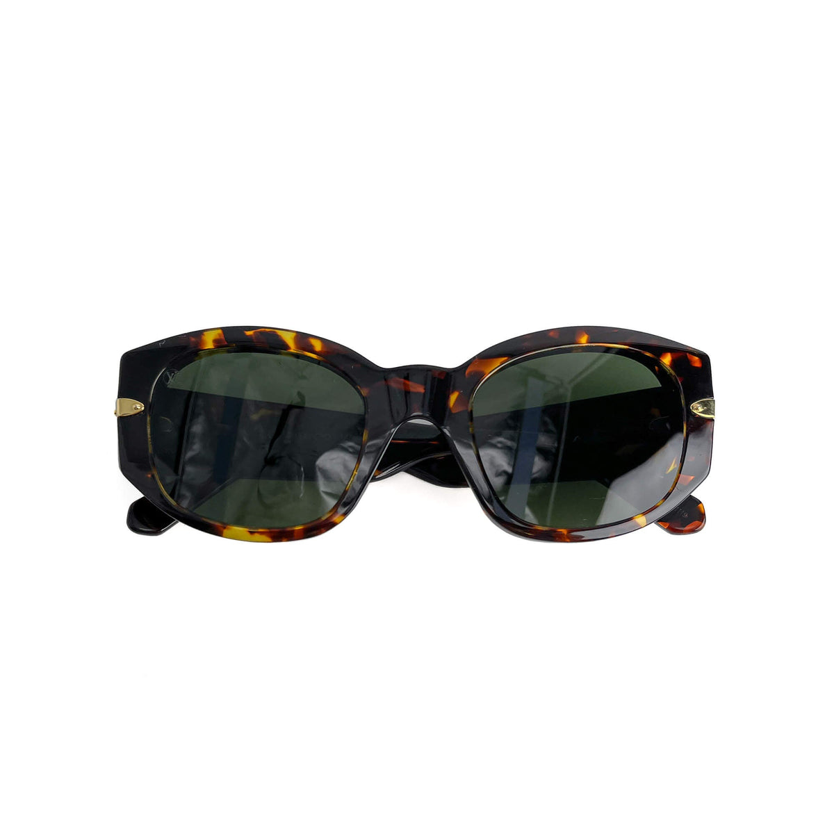 Second hand Louis Vuitton Cat Eye Sunglasses Acetate Brown - Tabita Bags