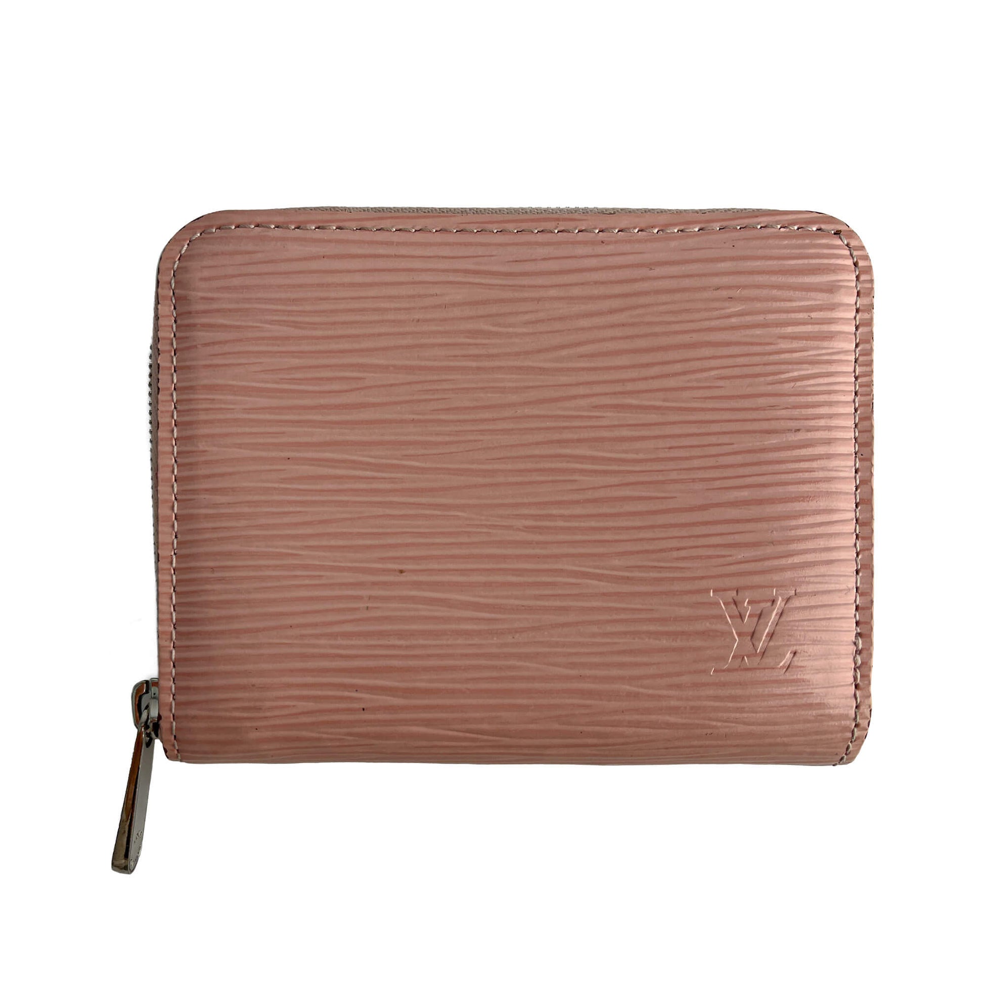 Second hand Louis Vuitton Compact Epi Leather Wallet Pink - Tabita Bags