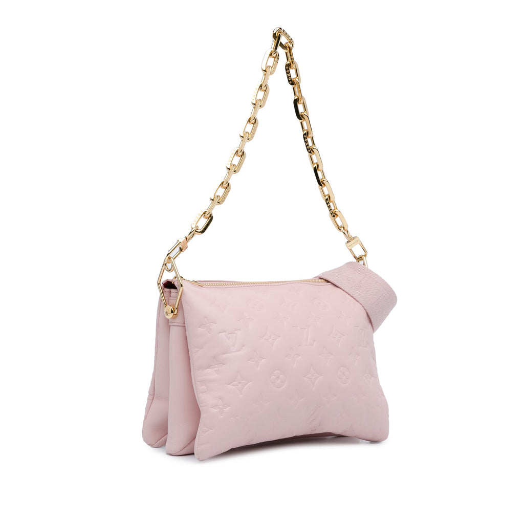 Second hand Louis Vuitton Coussin PM Empreinte Leather 3 - Ways Messenger Bag Pink - Tabita Bags