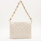 Second hand Louis Vuitton Coussin PM Empreinte Leather 3 - Ways Messenger Bag White - Tabita Bags