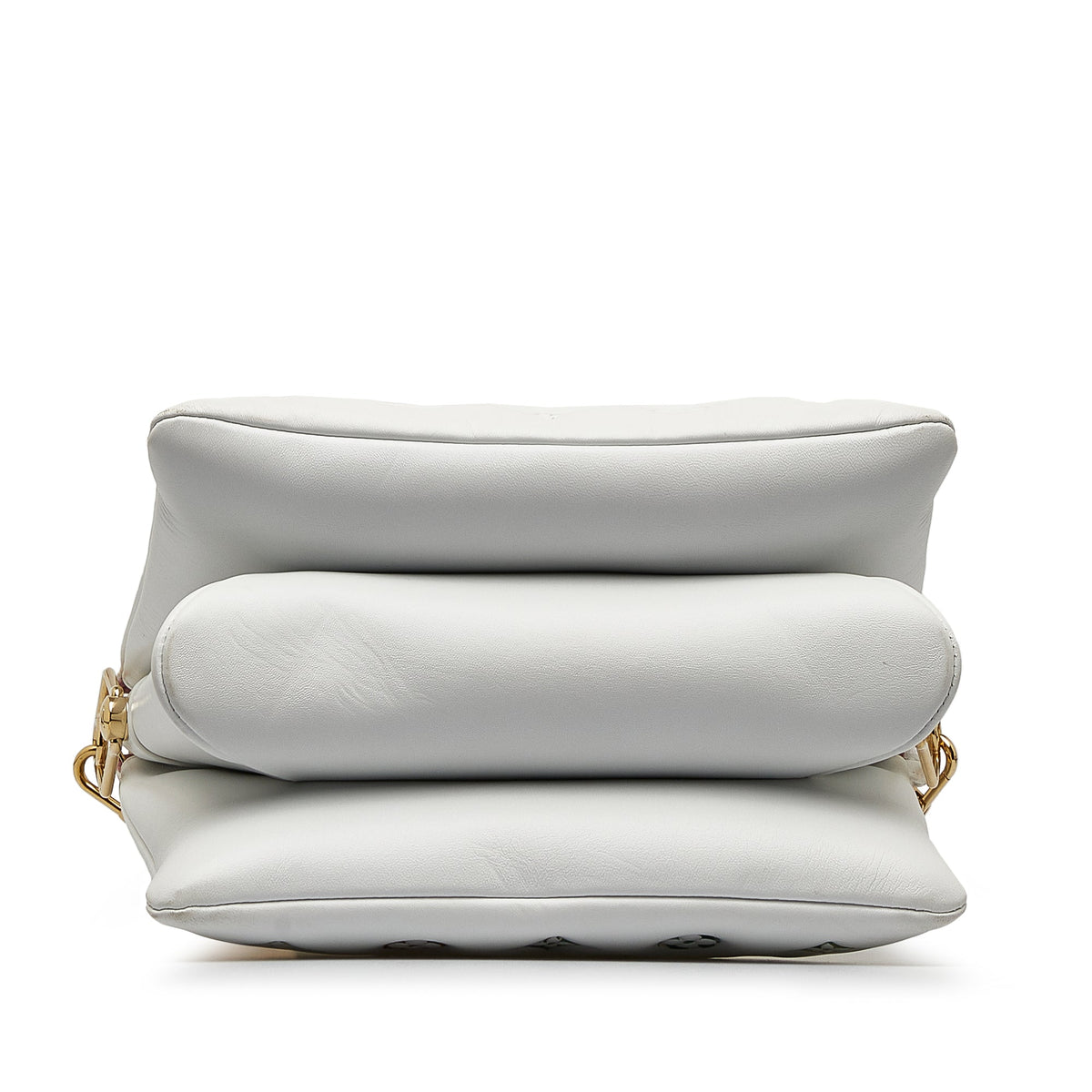 Second hand Louis Vuitton Coussin PM Monogram Garden Leather Crossbody White - Tabita Bags