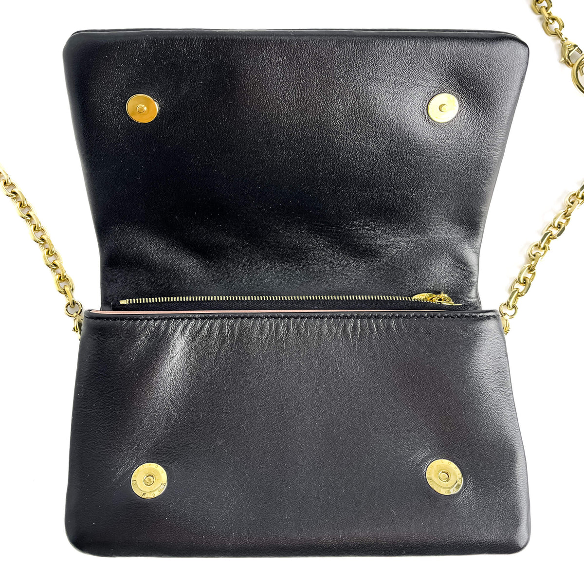 Second hand Louis Vuitton Coussin Pochette Embossed Monogram Leather 3 - Ways Messenger Crossbody Black - Tabita Bags
