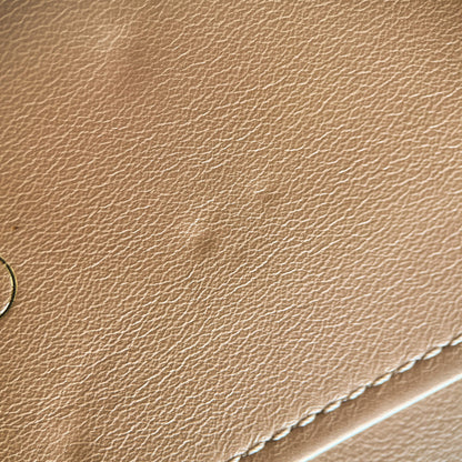 Second hand Louis Vuitton Cover Notebook GM Leather Empreinte Agenda Cover Beige - Tabita Bags