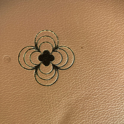 Second hand Louis Vuitton Cover Notebook GM Leather Empreinte Agenda Cover Beige - Tabita Bags