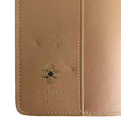 Second hand Louis Vuitton Cover Notebook GM Leather Empreinte Agenda Cover Beige - Tabita Bags