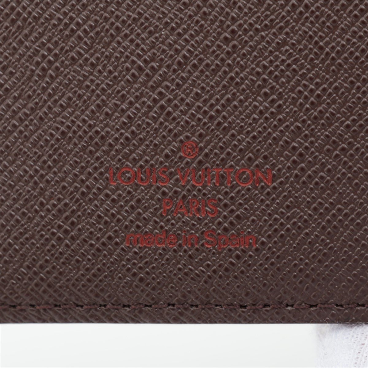 Second hand Louis Vuitton Cover Notebook PM Canvas Agenda Cover Damier Ebene - Tabita Bags