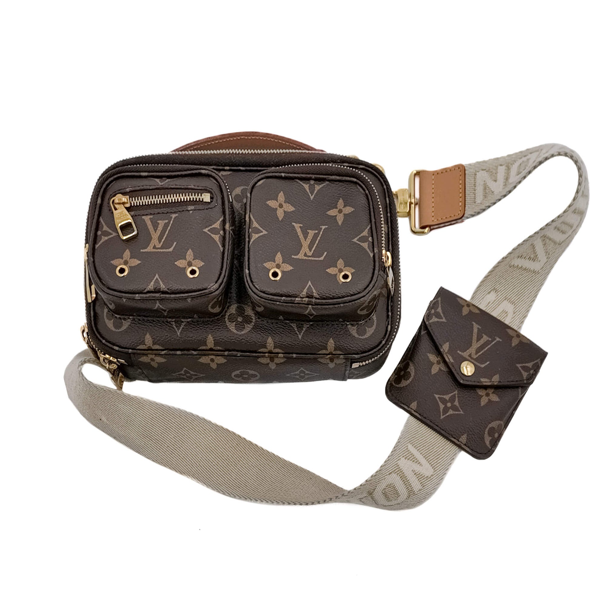 Second hand Louis Vuitton Croisé Utility Monogram Crossbody Bag - Tabita Bags