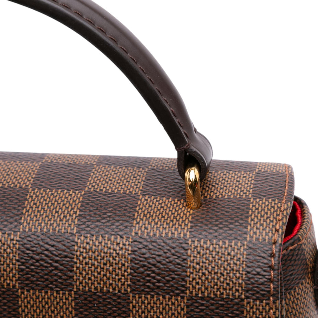 Second hand Louis Vuitton Croisette Canvas 2 - Ways Top - handle Crossbody Damier Ebene - Tabita Bags