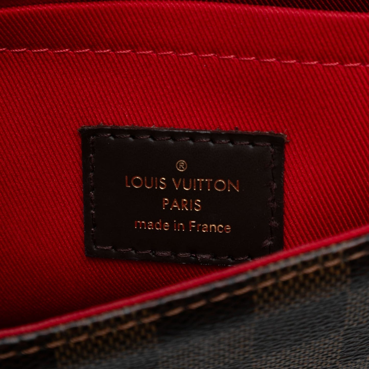 Second hand Louis Vuitton Croisette Canvas 2 - Ways Top - handle Crossbody Damier Ebene - Tabita Bags