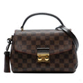 Second hand Louis Vuitton Croisette Canvas 2 - Ways Top - handle Crossbody Damier Ebene - Tabita Bags