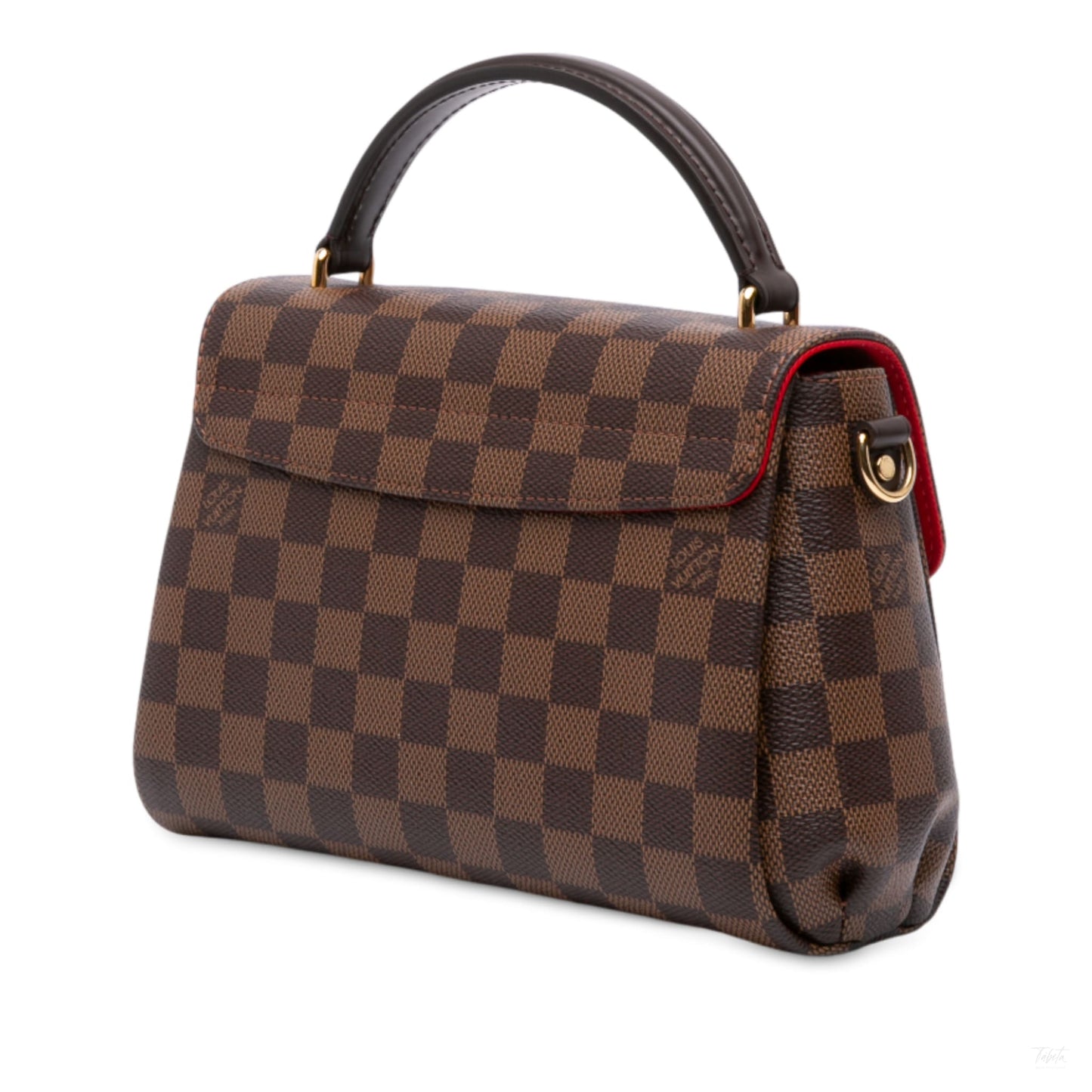 Second hand Louis Vuitton Croisette Canvas 2 - Ways Top - handle Crossbody Damier Ebene - Tabita Bags