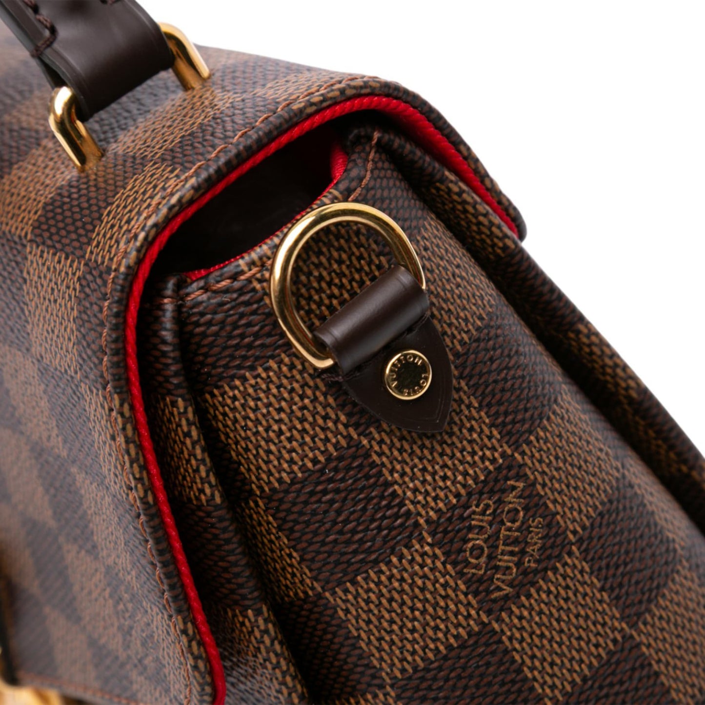 Second hand Louis Vuitton Croisette Canvas 2 - Ways Top - handle Crossbody Damier Ebene - Tabita Bags