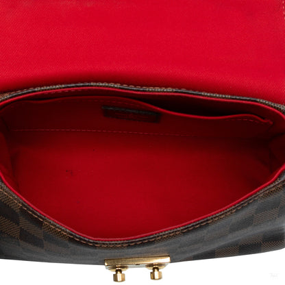 Second hand Louis Vuitton Croisette Canvas 2 - Ways Top - handle Crossbody Damier Ebene - Tabita Bags