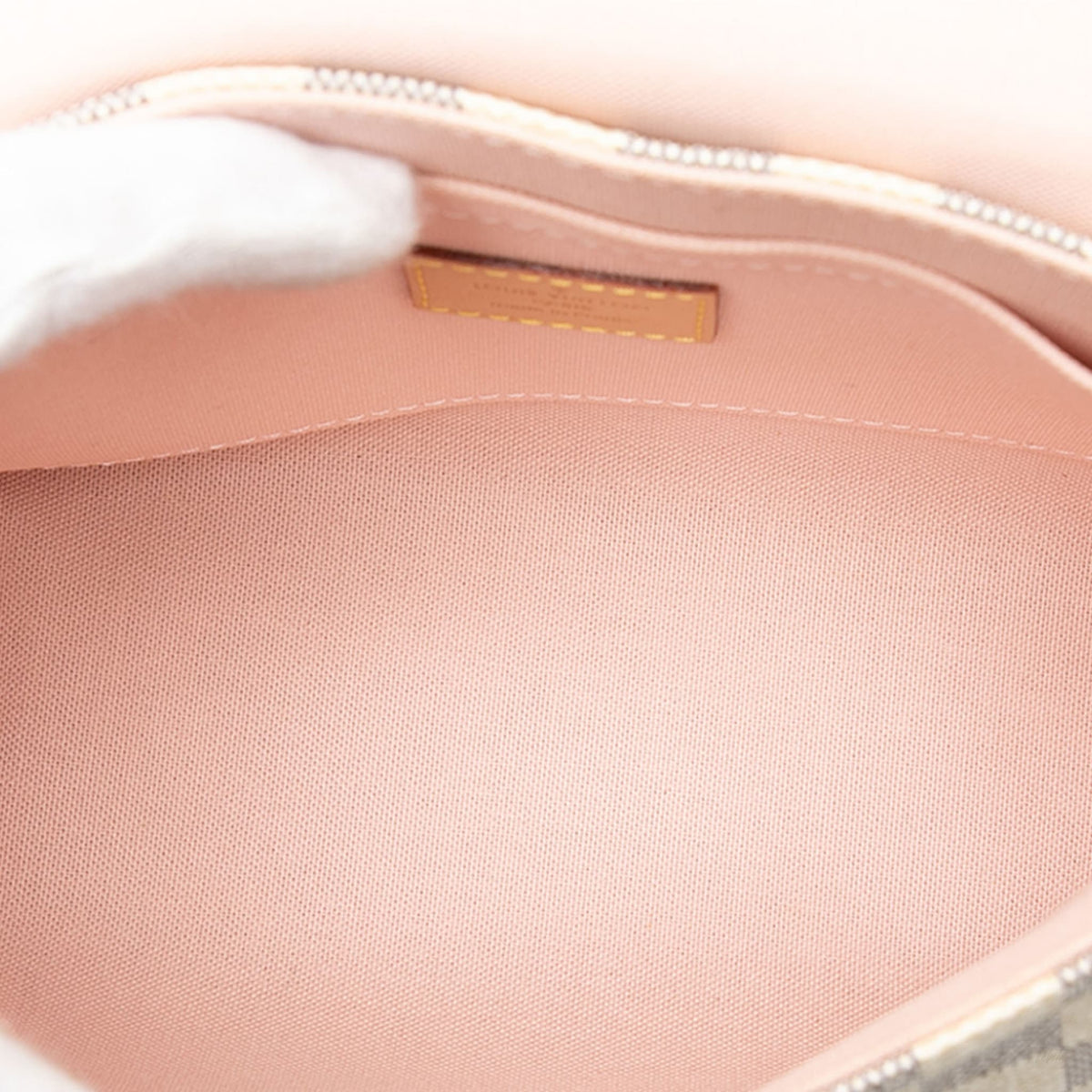Second hand Louis Vuitton Croisette Canvas Top - handle Crossbody Damier Azur - Tabita Bags