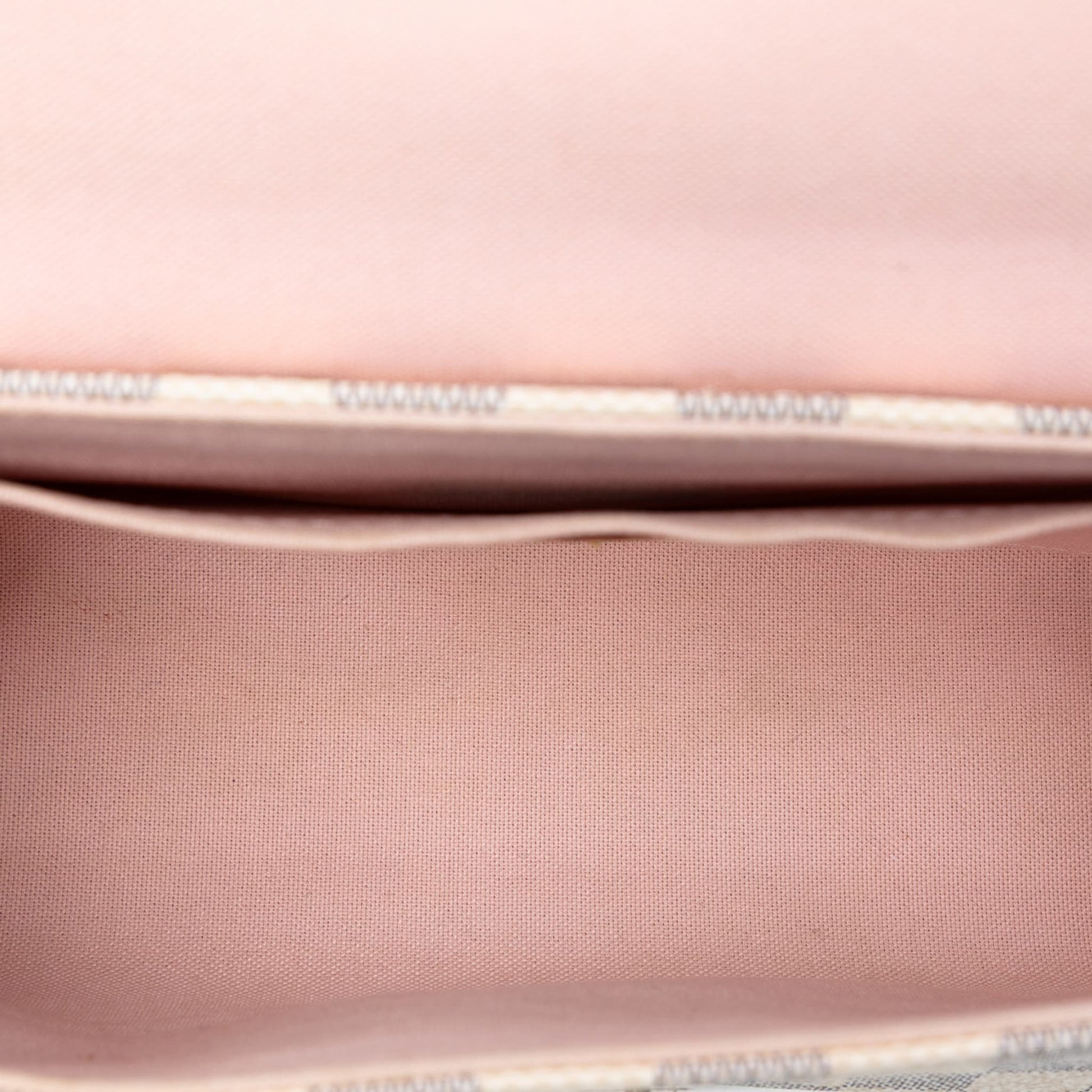 Second hand Louis Vuitton Croisette Canvas Top - Handle Crossbody Damier Azur - Tabita Bags