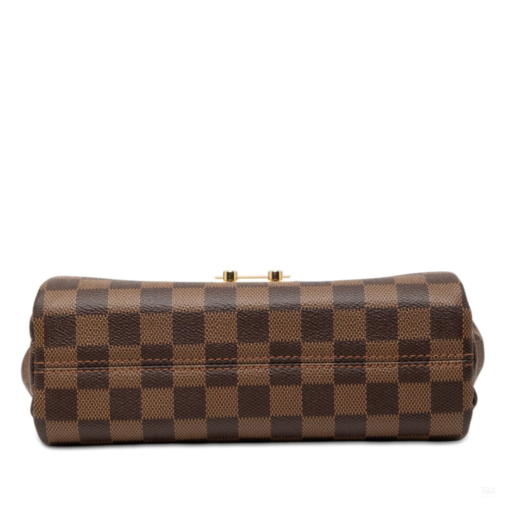 Second hand Louis Vuitton Croisette Canvas Top-handle Crossbody Damier Ebene - Tabita Bags