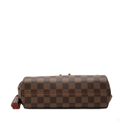 Second hand Louis Vuitton Croisette Canvas Top-handle Crossbody Damier Ebene - Tabita Bags