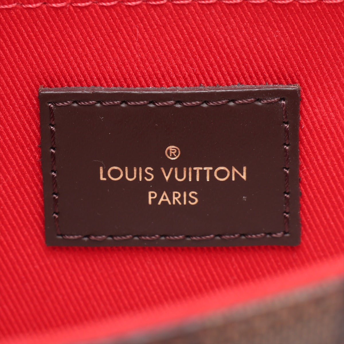 Second hand Louis Vuitton Croisette Canvas Top-handle Crossbody Damier Ebene - Tabita Bags