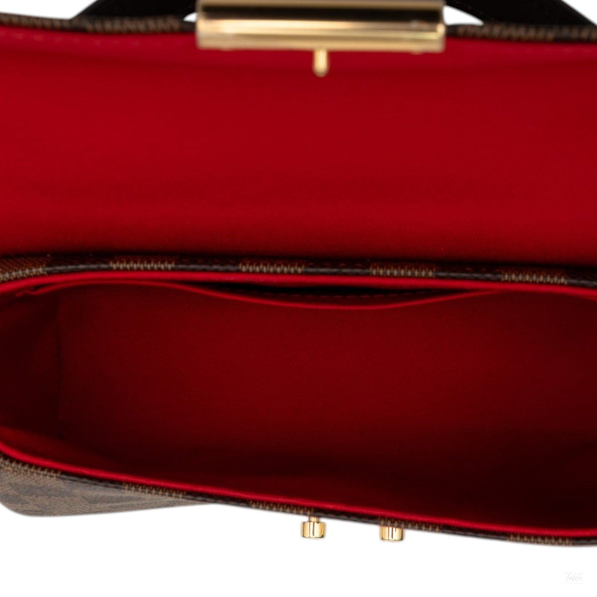 Second hand Louis Vuitton Croisette Canvas Top-handle Crossbody Damier Ebene - Tabita Bags