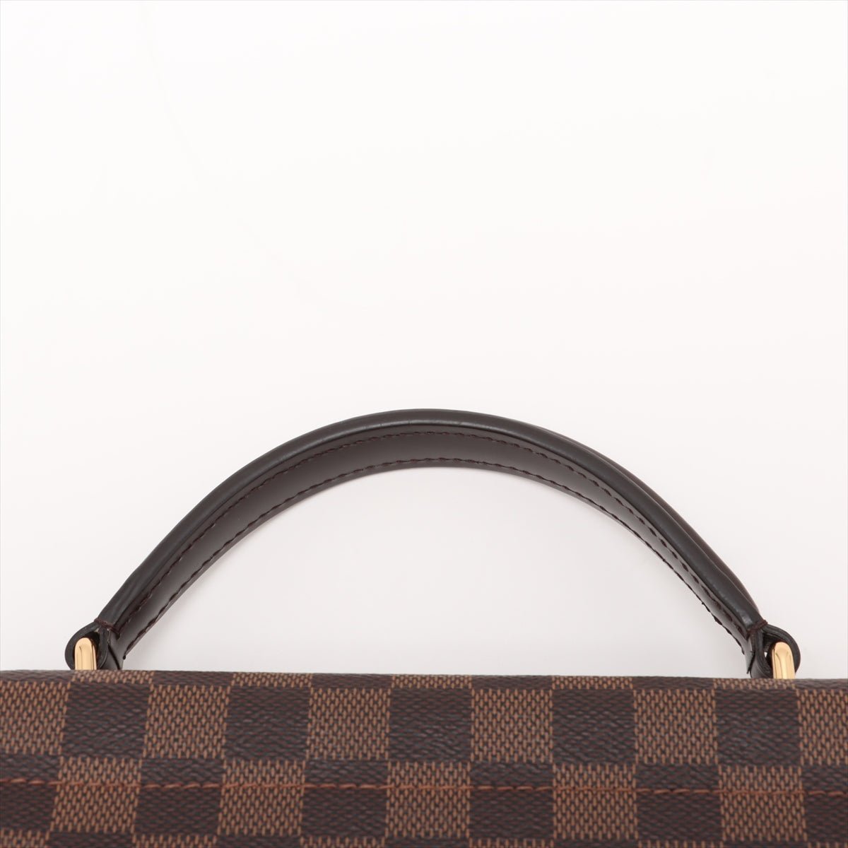 Second hand Louis Vuitton Croisette Canvas Top-handle Crossbody Damier Ebene - Tabita Bags