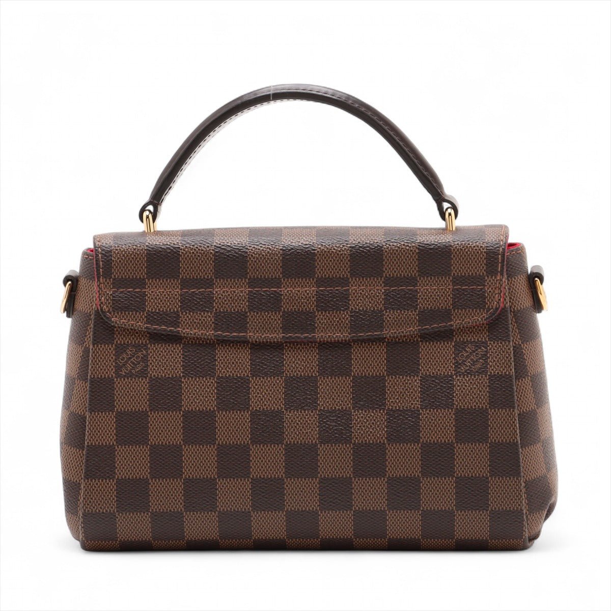 Second hand Louis Vuitton Croisette Canvas Top-handle Crossbody Damier Ebene - Tabita Bags